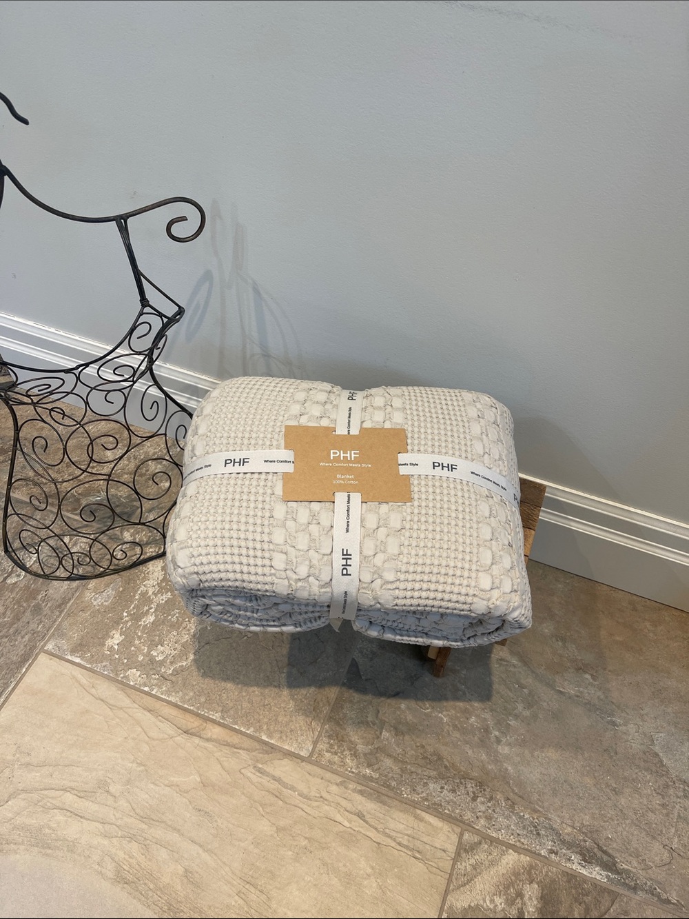 🆕 PHF Waffle Weave Blanket